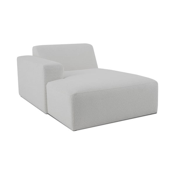 Fehér buklé kanapé modul (bal oldali) Roxy – Scandic-image-1