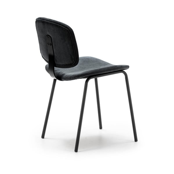 Fekete étkezőszék szett 2 db-os Arus – Marckeric-image-4