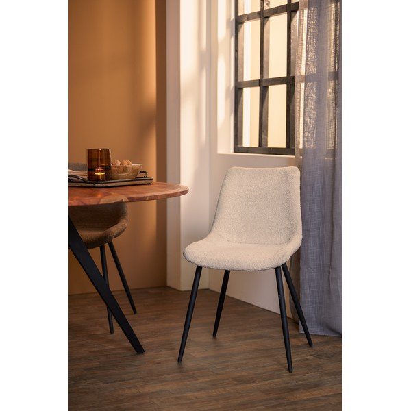 Krémszínű étkezőszék Kate – Light & Living-image-1