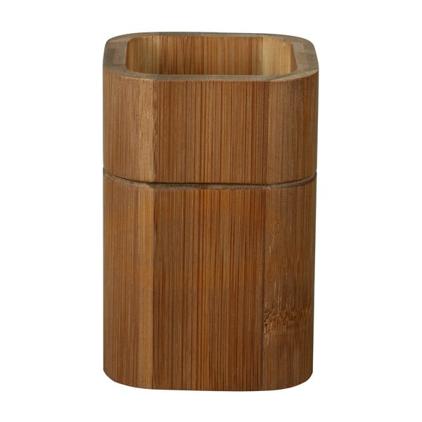 Barna bambusz fogkefetartó pohár Serro – Wenko-image-3