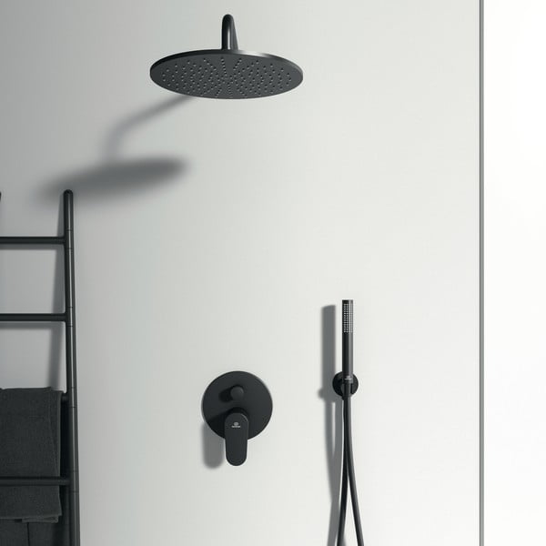 Matt fekete csaptelep fürdőkádhoz, rejtett Silk Black – Ideal Standard-image-2