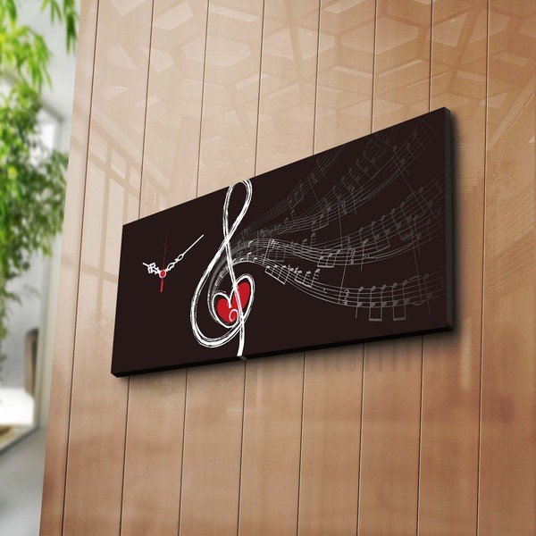 Houslový Klíč dekoratív falióra, 30 x 70 cm-image-1