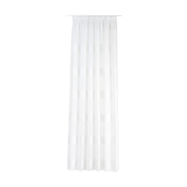 Fehér átlátszó függöny 140x260 cm Musette – Mendola Fabrics-image-2