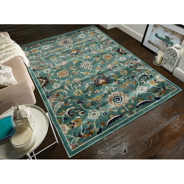 Moss türkizkék szőnyeg, 180 x 270 cm - Webtappeti-image-1