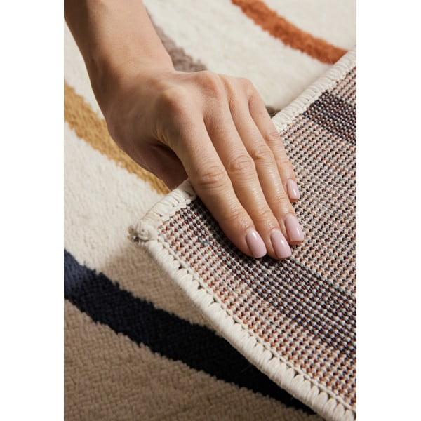 Krémszínű gyerek szőnyeg 160x235 cm Double Rainbow – Hanse Home-image-4