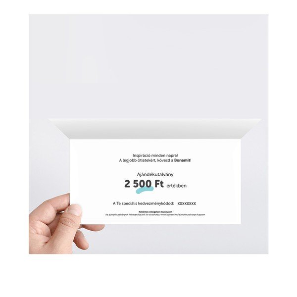 Nyomtatott ajándékutalvány 2 500 Ft értékben-image-1