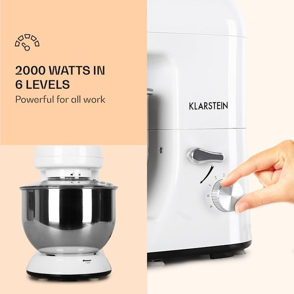 Bella fehér konyhai robotgép - Klarstein-image-2