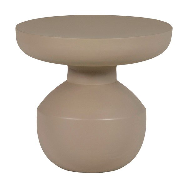 Fém kerek tárolóasztal ø 45 cm Bova – WOOOD