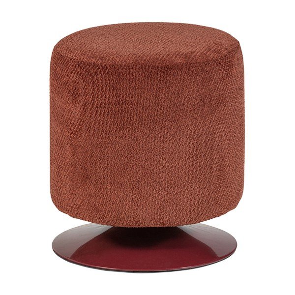 Piros buklé puff Islen – WOOOD