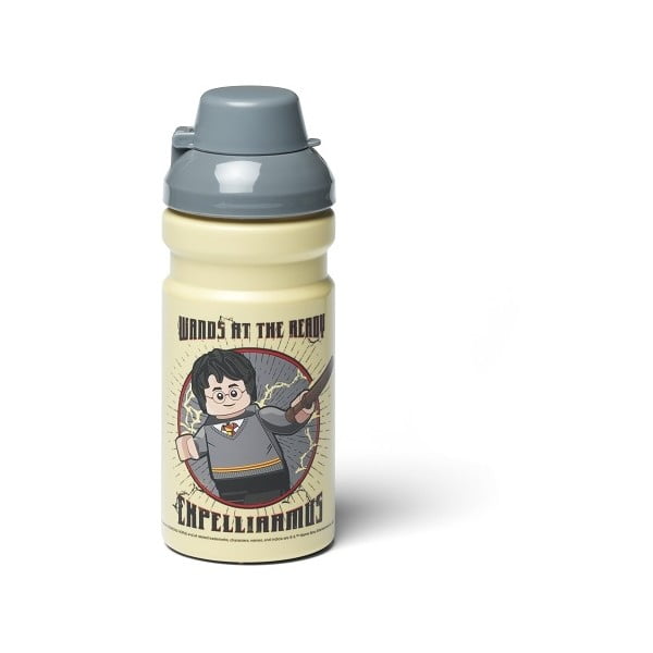 Krémszínű gyerek ivópalack 0.39 l Harry Potter – LEGO®