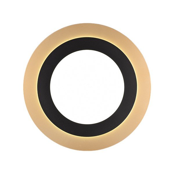 Fekete-aranyszínű LED szabályozható mennyezeti lámpa ø 45 cm Morgan – Trio-image-2