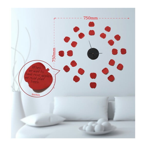 Apples öntapadós falióra, ⌀ 75 cm - Mauro Ferretti-image-1