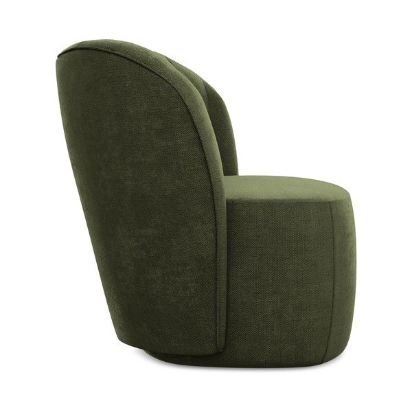 Zöld zsenília fotel Keloa – Makamii-image-2