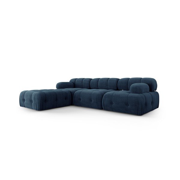Sötétkék sarokkanapé Ferento – Cosmopolitan Design-image-2
