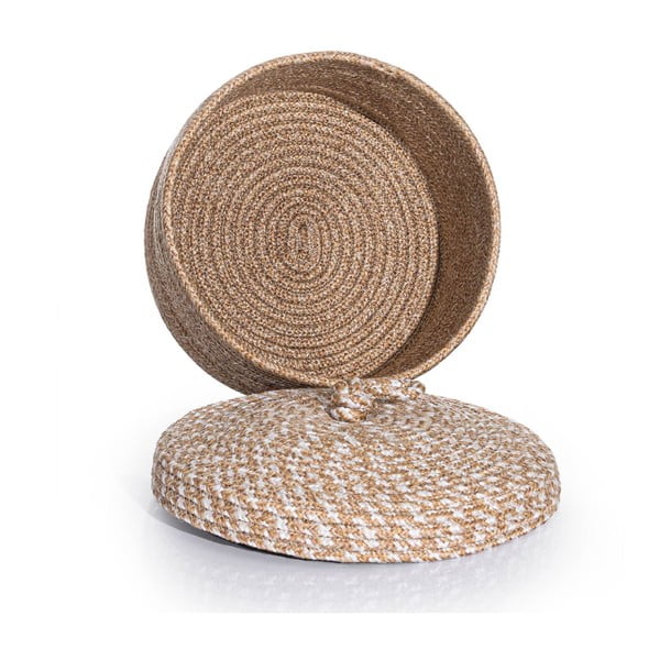 Fedeles-dekoratív textil tárolódoboz – Mioli Decor-image-2