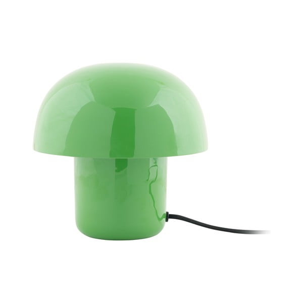 Zöld asztali lámpa fém búrával (magasság 20 cm) Fat Mushroom – Leitmotiv