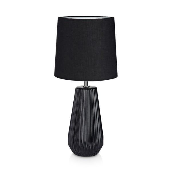 Nicci fekete asztali lámpa, ø 19 cm - Markslöjd