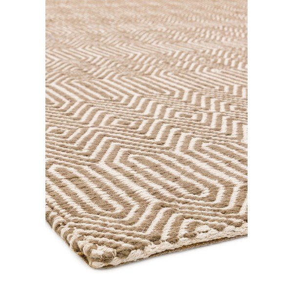 Világosbarna gyapjú szőnyeg 120x170 cm Sloan – Asiatic Carpets-image-2