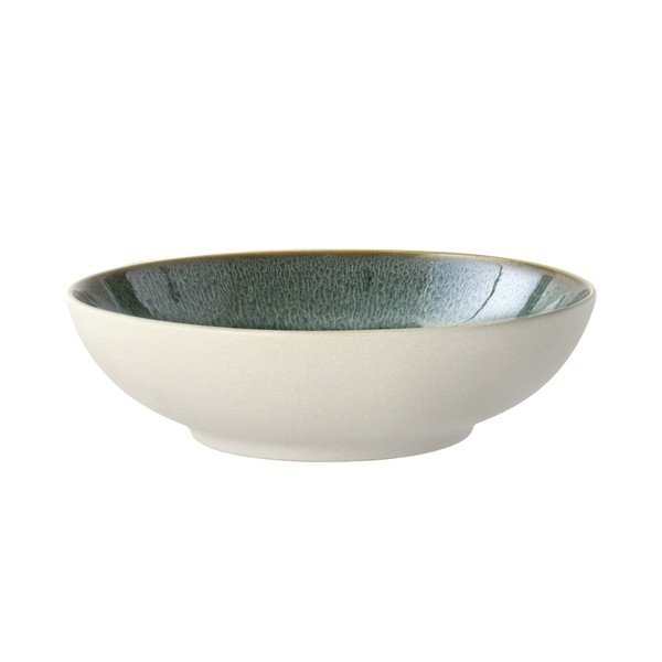 Fehér-zöld kőedény tálka 900 ml Gastro White/Green – Bitz