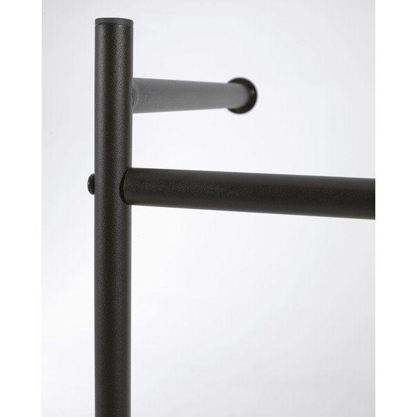 Galatia fekete fém fali előszoba bútor - Kave Home-image-1