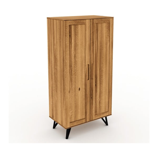 Tölgyfa ruhásszekrény 91x185 cm Golo - The Beds