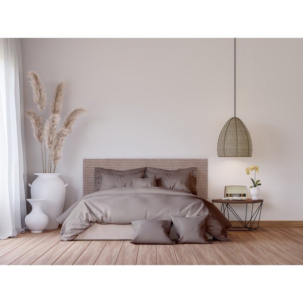 Bézs kárpitozott ágytámla 145x52 cm Billie – Really Nice Things-image-3