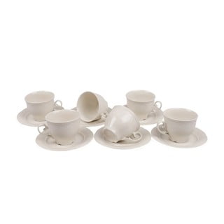 Elegance 6 db-os porcelán csésze és csészealj szett, 150 ml - Kutahya
