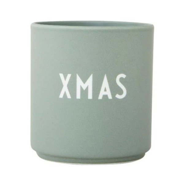Favourite zöld műporcelán bögre, 0,25 l - Design Letters