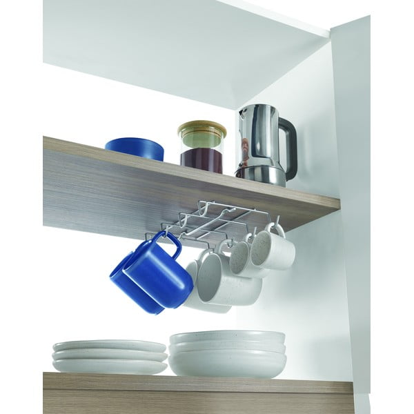 Fali acél bögretartó Octo-Mug – Metaltex-image-3