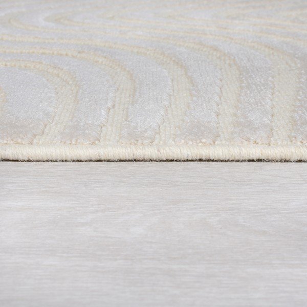 Bézs gyapjú szőnyeg 230x160 cm Patna Channel - Flair Rugs-image-4