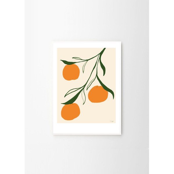 Poszter 30x40 cm Orange – Anna Mörner – The Poster Club-image-4