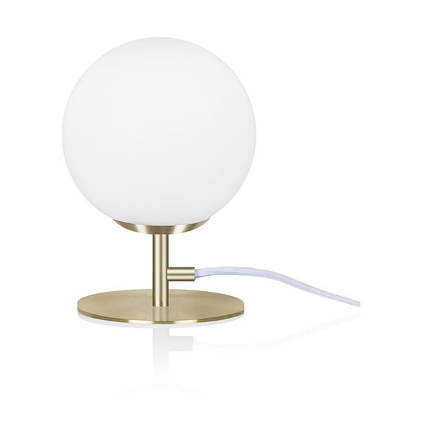 Luna rézszínű asztali lámpa, ø 14 cm - Globen Lighting
