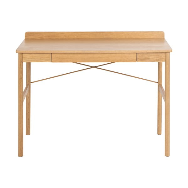 Íróasztal tölgyfa dekorral 50x110 cm Paul – Actona-image-2