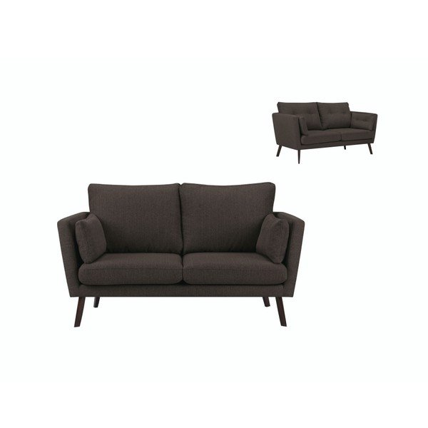Elena barna kétszemélyes kanapé - Mazzini Sofas-image-2