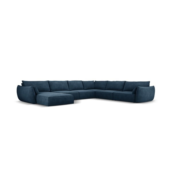 Sötétkék sarokkanapé (jobb oldali) Vanda – Mazzini Sofas-image-2