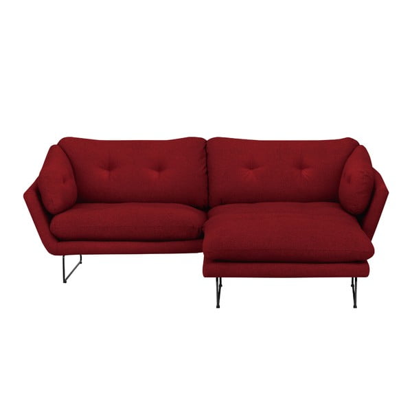 Comet piros kanapé és puff szett - Windsor & Co Sofas