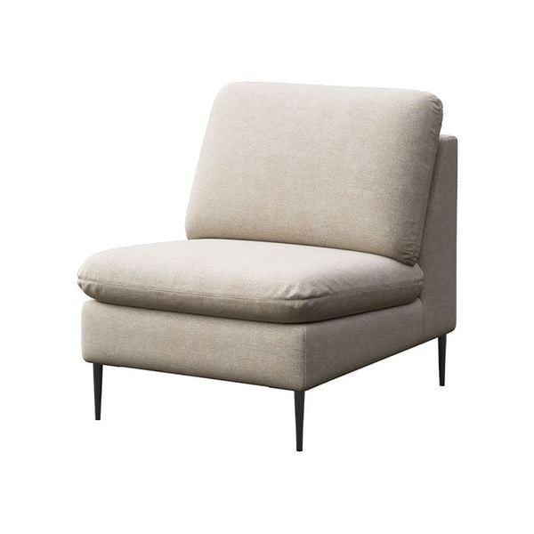 Bézs zsenília fotel Belle – Rodier-image-2