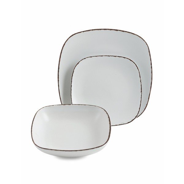 New Zen Bianco 18 db-os agyagkerámia étkészlet - Villa d'Este-image-4