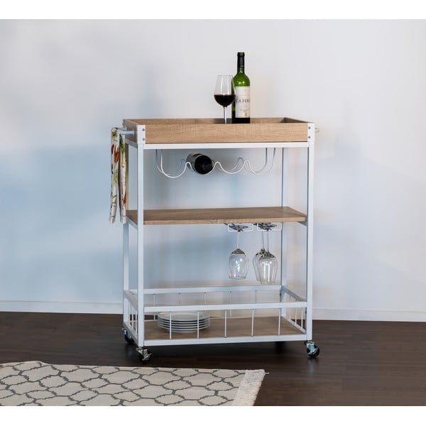 Zsúrkocsi 40x80 cm Rustico – Wenko-image-2