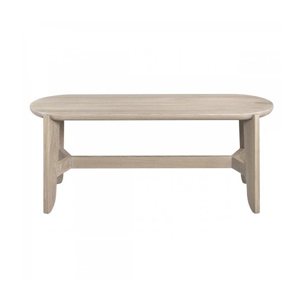 Natúr színű tömörfa pad Eli – Blomus