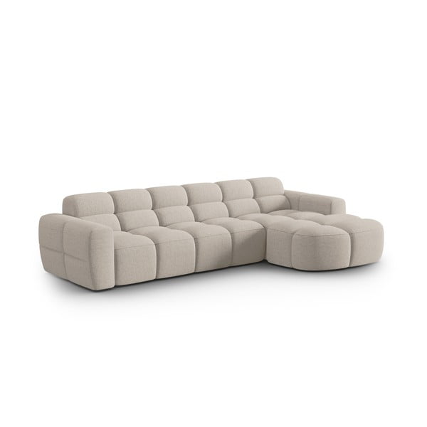 Bézs sarokkanapé Lisa – Micadoni Home-image-3