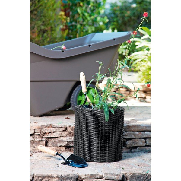 Műanyag virágcserép ø 28 cm Cylinder – Keter-image-1