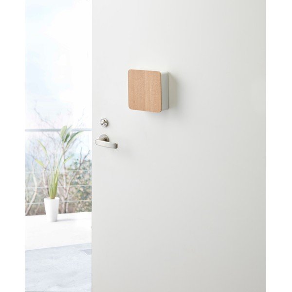 Rin fekete kulcstartó doboz rétegelt lemez ajtóval - Yamazaki-image-1