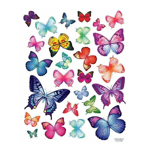 Exotic Butterflies 26 db-os falmatrica szett - Ambiance-image-2