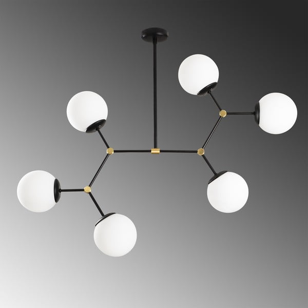 Damar fekete függőlámpa - Opviq lights-image-1