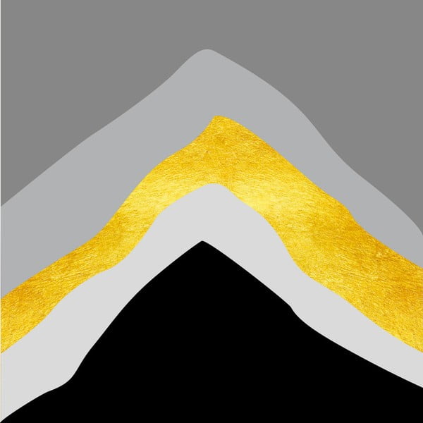 Canvas Framework Mountain kép, 50 x 50 cm