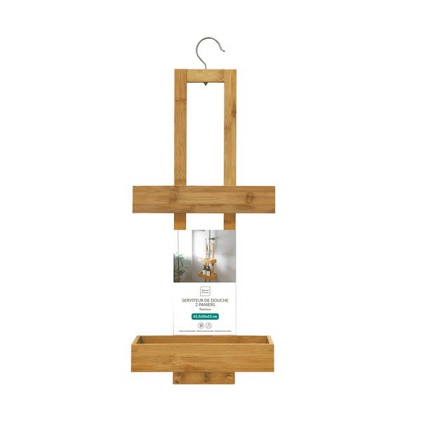 Natúr színű függő bambusz fürdőszobai polc Hanoi – douceur d'intérieur-image-3