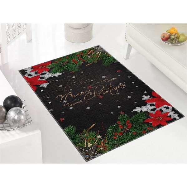 Christmas Period Black Sign szőnyeg, 50 x 80 cm - Vitaus-image-1