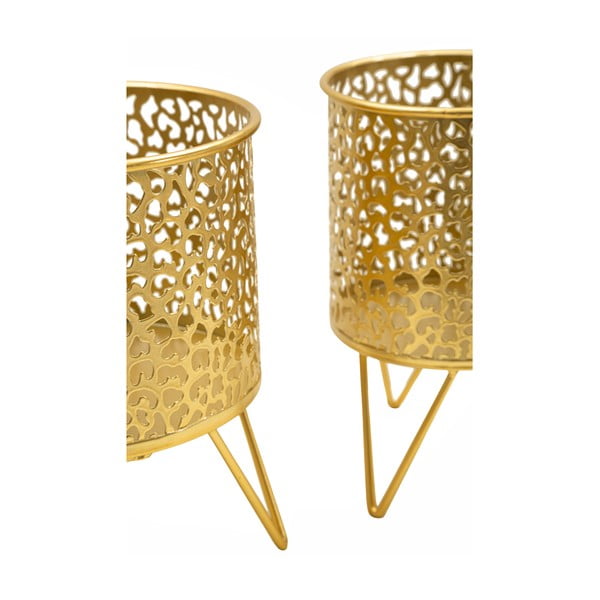 Fém virágtartó állvány szett 2 db-os ø 16 cm (magasság 20 cm) Piny – Mauro Ferretti-image-3