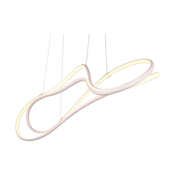 Fehér LED függőlámpa fém búrával Nala – Trio Select-image-1